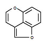 呋喃并[4,3,2-de][1]苯并吡喃 (8ci,9ci)结构式_209-08-5结构式