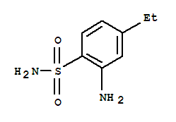 Benzenesulfonamide, 2-amino-4-ethyl-(8ci) Structure,20901-92-2Structure