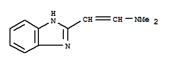 Ethenamine, 2-(1h-benzimidazol-2-yl)-n,n-dimethyl-(9ci)Structure,20973-88-0Structure Ethenamine, 2-(1h-benzimidazol-2-yl)-n,n-dimethyl-(9ci) Structure,20973-88-0Structure