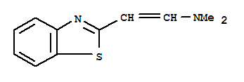 Ethenamine, 2-(2-benzothiazolyl)-n,n-dimethyl-(9ci)Structure,20973-89-1Structure Ethenamine, 2-(2-benzothiazolyl)-n,n-dimethyl-(9ci) Structure,20973-89-1Structure