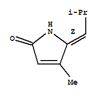 (9ci)-1,5-二氢-4-甲基-5-(2-甲基亚丙基)-2H-吡咯-2-酮结构式_209802-54-0结构式