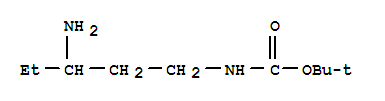 Tert-butyl n-(3-aminopentyl)carbamate Structure,210240-75-8Structure