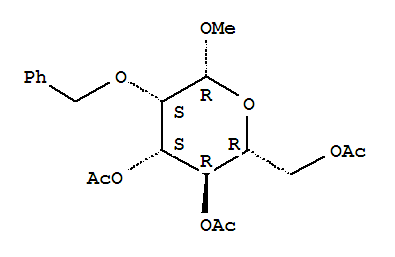 Methyl 2-O-Benzyl-3,4,6-tri-O-acetyl-beta-D-mannopyranoside Structure,210297-58-8Structure