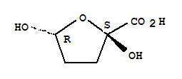 2-Furancarboxylicacid,tetrahydro-2,5-dihydroxy-,(2s,5r)-(9ci) Structure,210823-26-0Structure