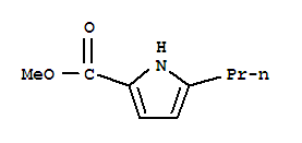 (9ci)-5-丙基-1H-吡咯-2-羧酸甲酯结构式_210841-59-1结构式
