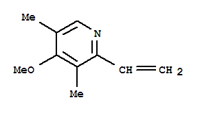 Pyridine, 2-ethenyl-4-methoxy-3,5-dimethyl-(9ci) Structure,212778-97-7Structure