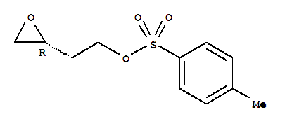 (R)-4-甲苯磺酰氧基-1,2-环氧基丁烷结构式_213262-97-6结构式