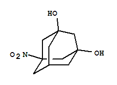 Tricyclo[3.3.1.13,7]decane-1,3-diol, 5-nitro-(9ci) Structure,213274-51-2Structure