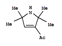 Ethanone, 1-(2,5-dihydro-2,2,5,5-tetramethyl-1h-pyrrol-3-yl)-(9ci) Structure,213474-74-9Structure