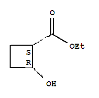 (1s,2r)-(9ci)-2-羟基-环丁烷羧酸乙酯结构式_213478-58-1结构式
