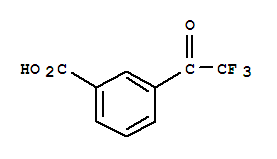 (9ci)-3-(三氟乙酰基)-苯甲酸结构式_213598-05-1结构式