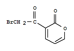 (9ci)-3-(溴乙酰基)-2H-吡喃-2-酮结构式_214046-09-0结构式