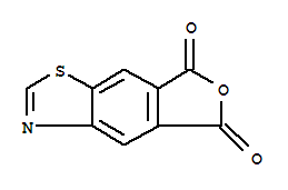 呋喃并[3,4-f]苯并噻唑-5,7-二酮 (9ci)结构式_214079-09-1结构式