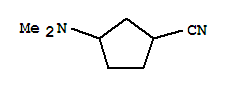 Cyclopentanecarbonitrile, 3-(dimethylamino)-(9ci)Structure,214327-57-8Structure Cyclopentanecarbonitrile, 3-(dimethylamino)-(9ci) Structure,214327-57-8Structure