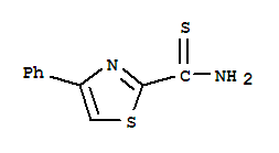 2-Thiazolecarbothioamide,4-phenyl- Structure,214352-08-6Structure