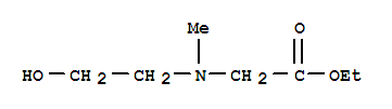 Glycine, n-(2-hydroxyethyl)-n-methyl-, ethyl ester (9ci) Structure,214709-50-9Structure