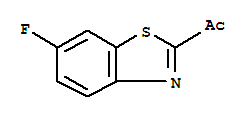 Ethanone, 1-(6-fluoro-2-benzothiazolyl)-(9ci) Structure,214855-01-3Structure