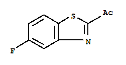 Ethanone, 1-(5-fluoro-2-benzothiazolyl)-(9ci) Structure,214855-02-4Structure