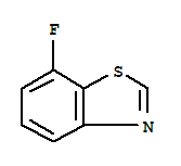 Benzothiazole, 7-fluoro-(9ci) Structure,214855-12-6Structure