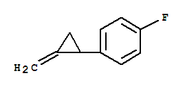 Benzene, 1-fluoro-4-(methylenecyclopropyl)-(9ci) Structure,214958-02-8Structure