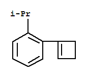 Benzene, 1-(1-cyclobuten-1-yl)-2-(1-methylethyl)-(9ci) Structure,215038-37-2Structure