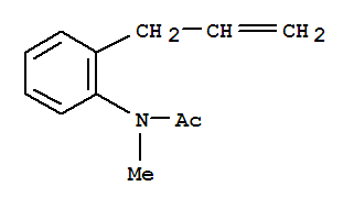 (9ci)-n-甲基-n-[2-(2-丙烯基)苯基]-乙酰胺结构式_215187-26-1结构式