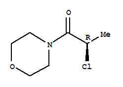 Morpholine, 4-[(2r)-2-chloro-1-oxopropyl]-(9ci) Structure,215299-59-5Structure