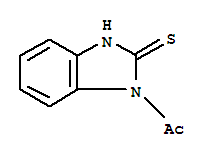 2H-benzimidazole-2-thione,1-acetyl-1,3-dihydro-(9ci) Structure,21541-32-2Structure