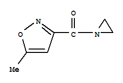 (8ci)-1-[(5-甲基-3-异噁唑基)羰基]-氮丙啶结构式_21561-41-1结构式