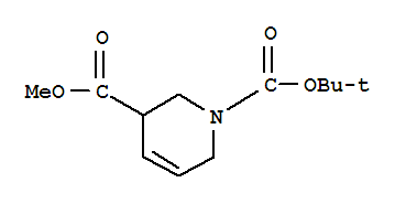 3,6-Dihydro-1,3(2h)-pyridinedicarboxylic acid 1-(1,1-dimethylethyl) 3-methyl ester Structure,215725-59-0Structure