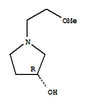 (3r)-(9ci)-1-(2-甲氧基乙基)-3-吡咯烷醇结构式_216666-99-8结构式