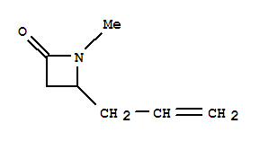 2-Azetidinone,1-methyl-4-(2-propenyl)-(9ci) Structure,216856-61-0Structure