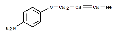 Benzenamine, 4-(2-butenyloxy)-(9ci) Structure,216877-37-1Structure