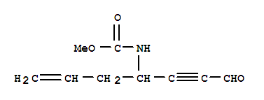 (9ci)-[1-(3-氧代-1-丙炔)-3-丁烯]-氨基甲酸甲酯结构式_217442-28-9结构式