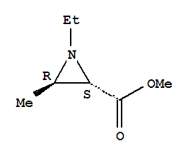 (2s,3r)-(9ci)-1-乙基-3-甲基-2-氮丙啶羧酸甲酯结构式_217958-48-0结构式