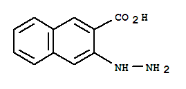 3-Hydrazinyl-2-naphthalenecarboxylic acid Structure,218302-11-5Structure