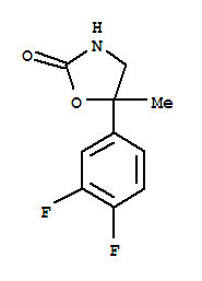 2-Oxazolidinone,5-(3,4-difluorophenyl)-5-methyl-(9ci) Structure,218449-92-4Structure