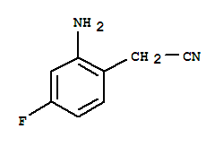 Benzeneacetonitrile, 2-amino-4-fluoro-(9ci) Structure,218961-89-8Structure