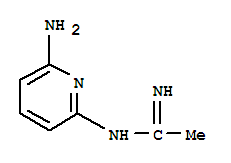 Ethanimidamide, n-(6-amino-2-pyridinyl)-(9ci) Structure,219137-21-0Structure