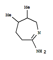 2H-azepin-7-amine,3,4,5,6-tetrahydro-3,4-dimethyl-(9ci) Structure,219477-90-4Structure