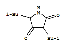 (9ci)-3,5-双(2-甲基丙基)-2,4-吡咯烷二酮结构式_219542-06-0结构式