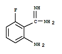 Benzenecarboximidamide, 2-amino-6-fluoro-(9ci) Structure,219843-29-5Structure