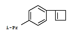 Benzene, 1-(1-cyclobuten-1-yl)-4-(1-methylethyl)-(9ci) Structure,219906-17-9Structure