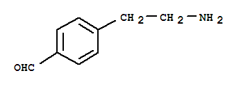 Benzaldehyde, 4-(2-aminoethyl)-(9ci) Structure,219919-48-9Structure