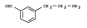 Benzaldehyde, 3-(2-aminoethyl)-(9ci) Structure,219919-50-3Structure