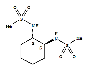 (1S,2s)-1,2-n,n-bis[(methane-sulfonyl)amino]-cyclohexane Structure,220150-70-9Structure