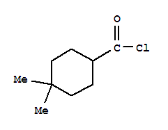 Cyclohexanecarbonyl chloride, 4,4-dimethyl-(9ci) Structure,220203-29-2Structure