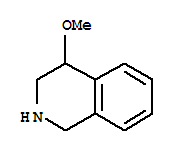 (9ci)-1,2,3,4-四氢-4-甲氧基-异喹啉结构式_220215-20-3结构式