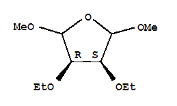 (9ci)-3,4-二乙氧基四氢-2,5-二甲氧基-呋喃结构式_220279-85-6结构式