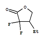 2(3H)-furanone,4-ethyl-3,3-difluorodihydro-(9ci) Structure,220294-24-6Structure